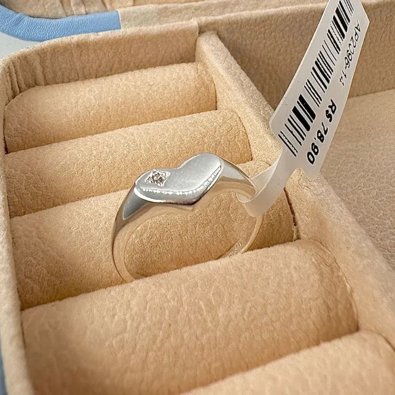 ANEL CORAÇÃO ESTICADO COM PONTO DE LUZ AP2096