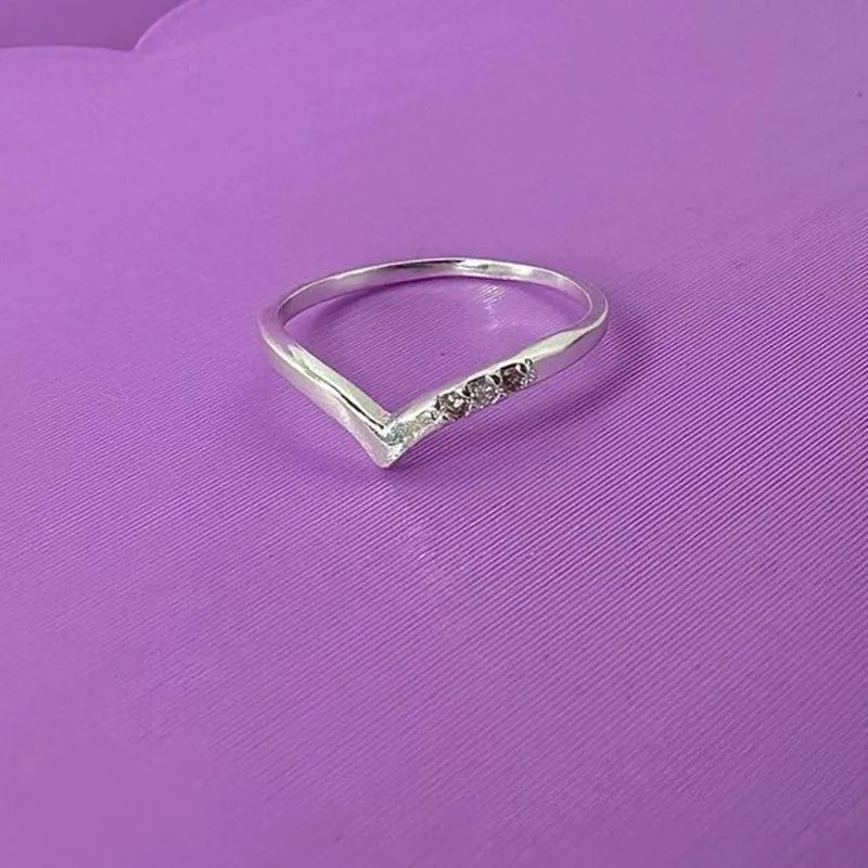 ANEL FALANGE V COM 3 ZIRCÔNIAS AP1419