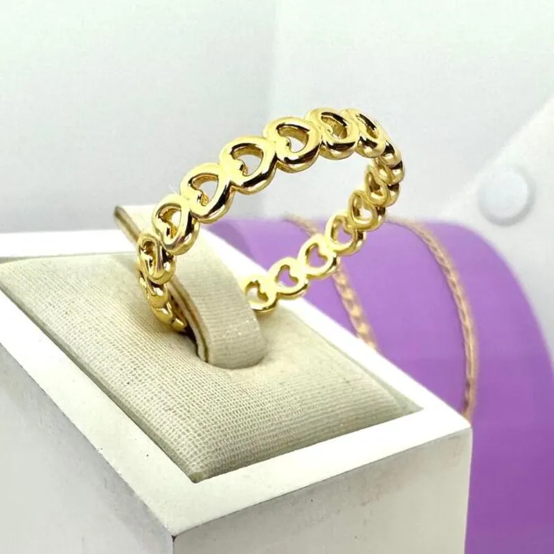 ANEL SEQUÊNCIA DE CORAÇÕES AO1453