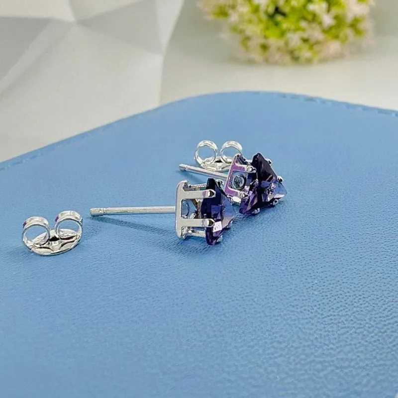 BRINCO PEDRA TRIÂNGULAR LILÁS BP2024