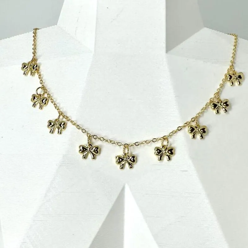 CHOKER CADEADO CHAPINHAS LAÇOS CO1446