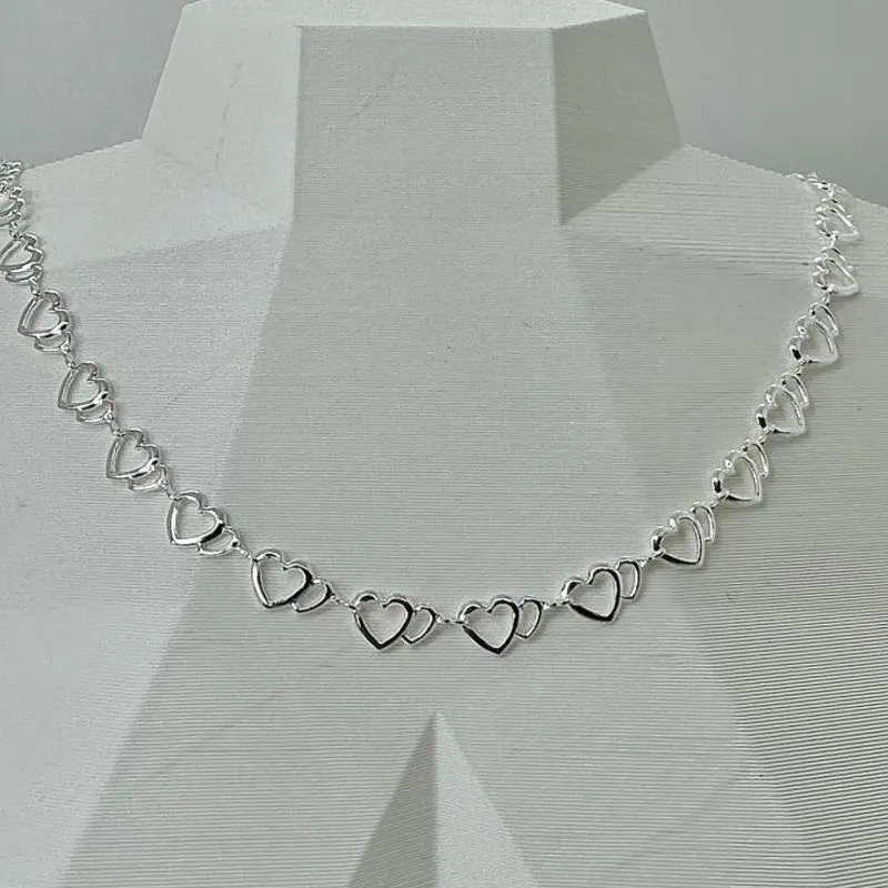 CHOKER CORAÇÕES DUPLO CP1438