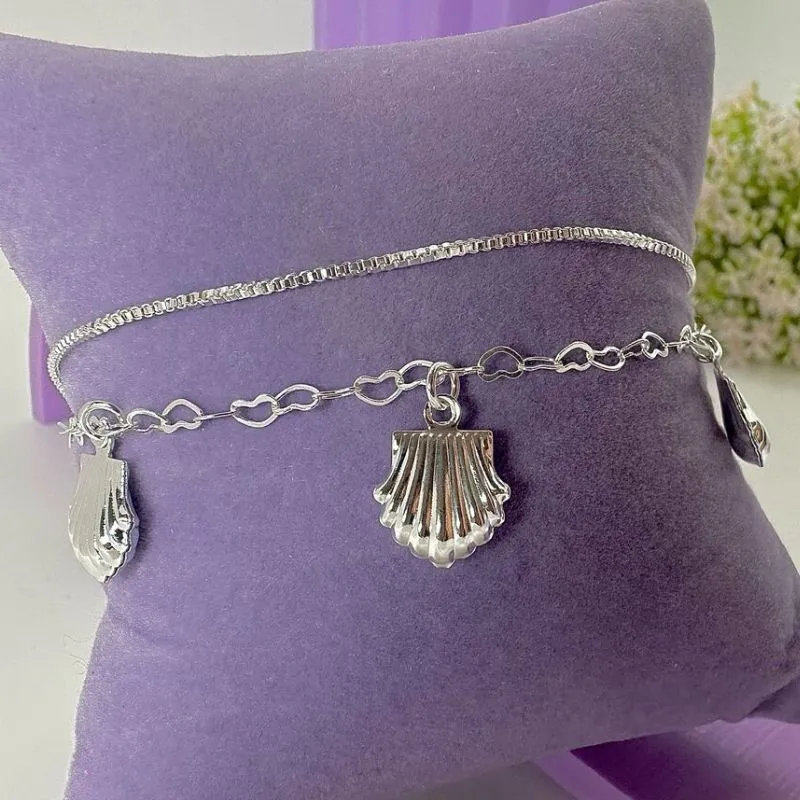 PULSEIRA DUPLA 3 CONCHAS PP1363