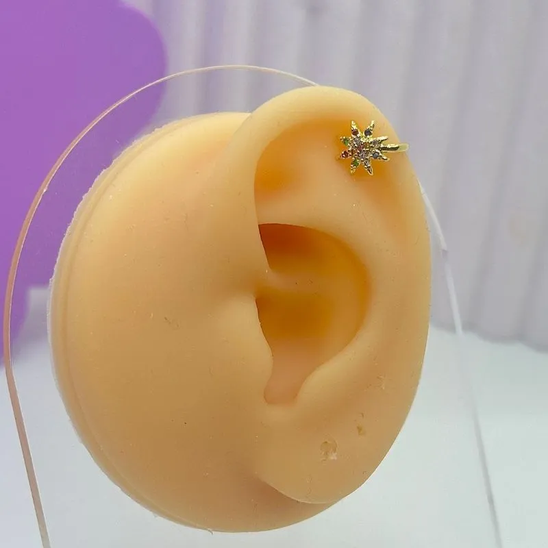 PIERCING FAKE ESTRELA CADENTE COLOR PFO1956