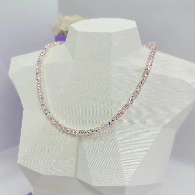 CHOKER CRISTAIS AÇO 316L CS2188