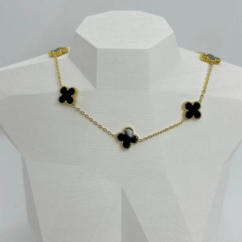 COLAR RÉPLICA VAN CLEEF AÇO 316L CS2225