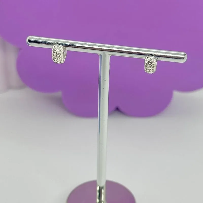 ARGOLA CLICK PEQUENA 3 FILEIRAS CRAVEJADAS BP2234