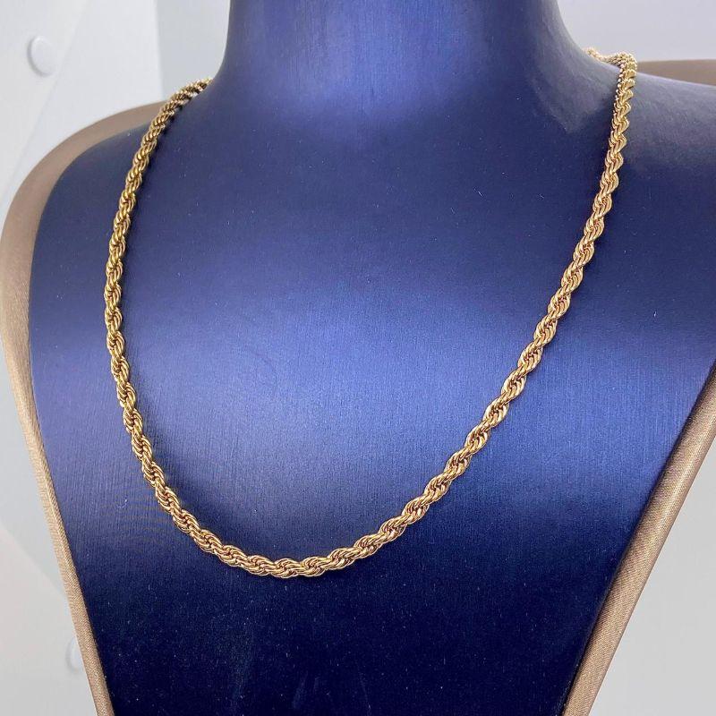 COLAR ELO BAIANO 60CM  AÇO 316L CSO2657