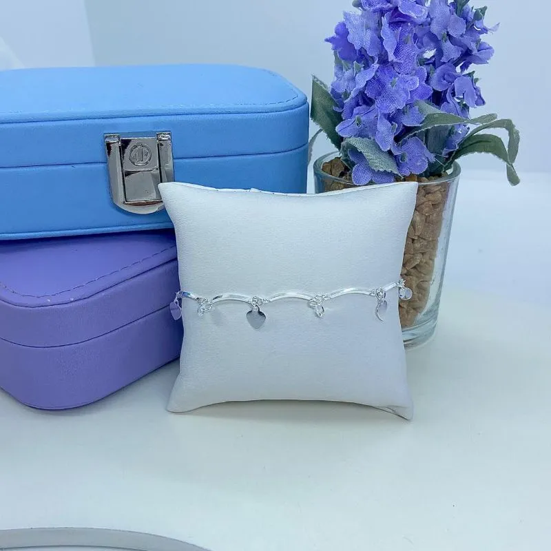 PULSEIRA ARCOS PONTOS DE LUZ E MINI CORAÇÕES PP2593