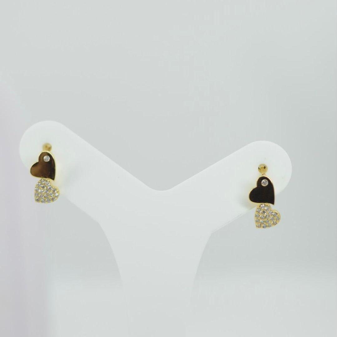ARGOLA CLICK DUPLO CORAÇÃO BO2676