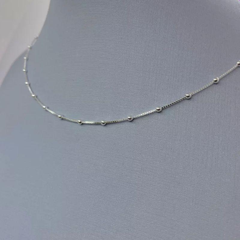 COLAR BOLINHAS 45CM CP788